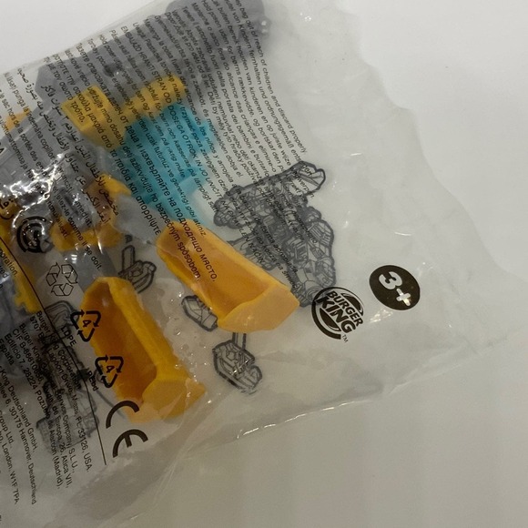 Burger king happy meal transformer #14760A 2019 NEW SEALED - Picture 3 of 4